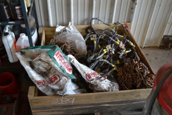 LOT OR TIRE CHAIN FOR ROAD TRACTOR