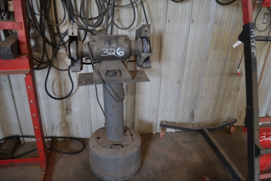 DURCRAFT DUAL BENCH GRINDER