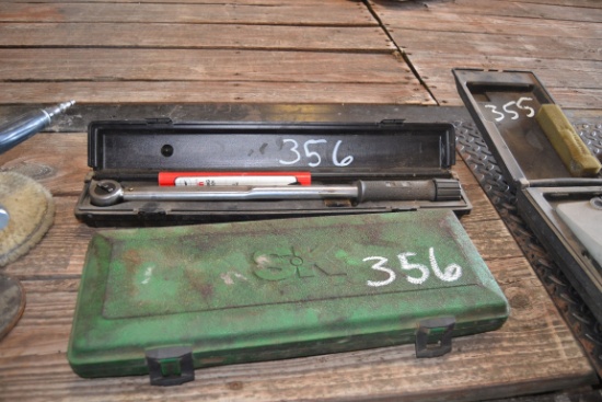 S & K SOCKET SET W/ TORQUE WRENCH