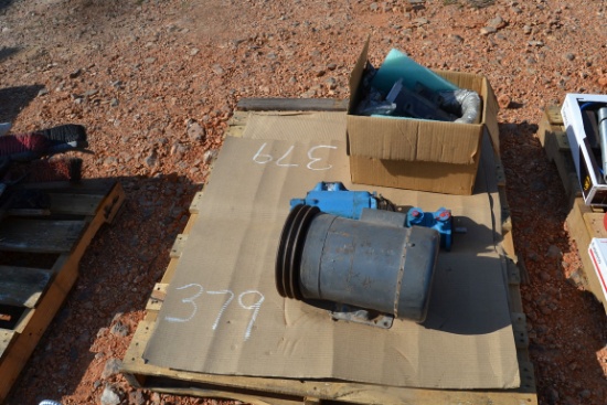 PALLET OF HYDRAULIC MOTORS & ELECTRIC MOTORS