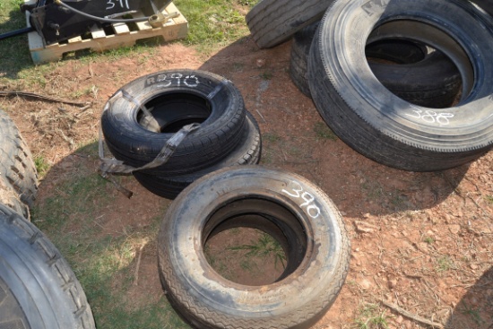 (4) ST 175-80D13 TIRES