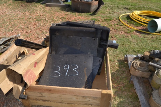 PALLET OF TRUCK FENDERS