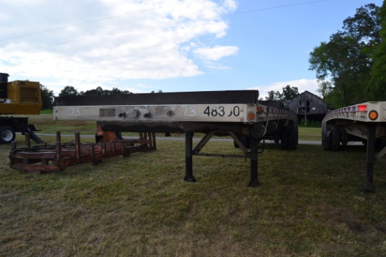 2007 REITNOUER 48' ALUM SPREAD AXLE FLATBED