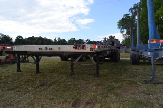 2000 REITNOUER 48' ALUM SPREAD AXLE FLATBED
