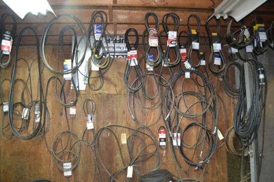 LOT OF BELTS