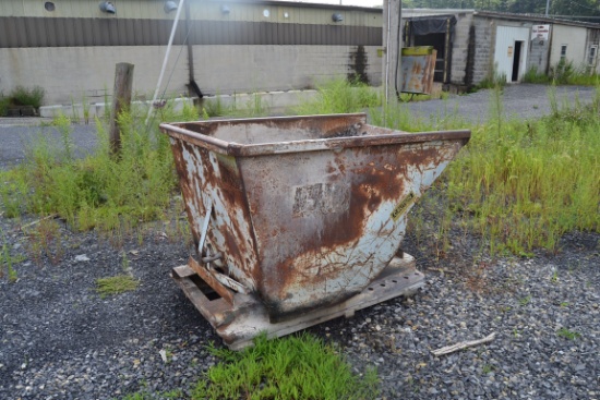 WRIGHT 40"X5' SELF DUMPING HOPPER