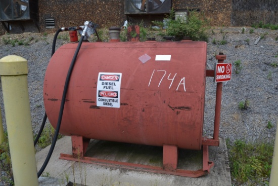 APPR. 250 GALLON DOUBLE WALLED DIESEL FUEL TANK