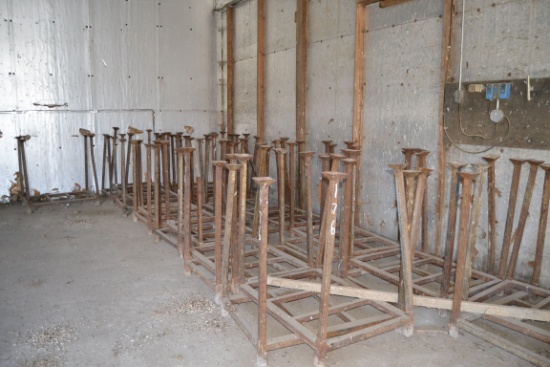 (27) MATERIAL RACKS