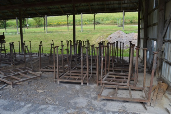 (31) MATERIAL RACKS