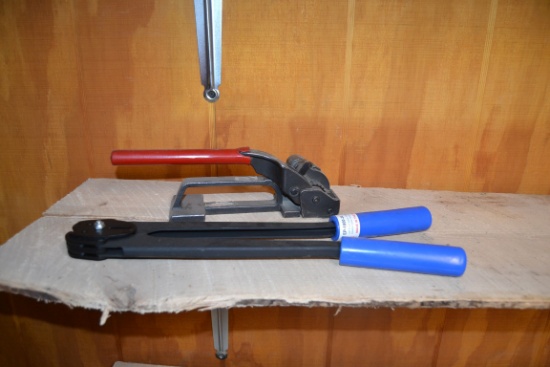 NEW SET OF BANDING TOOLS FOR METAL BANDING