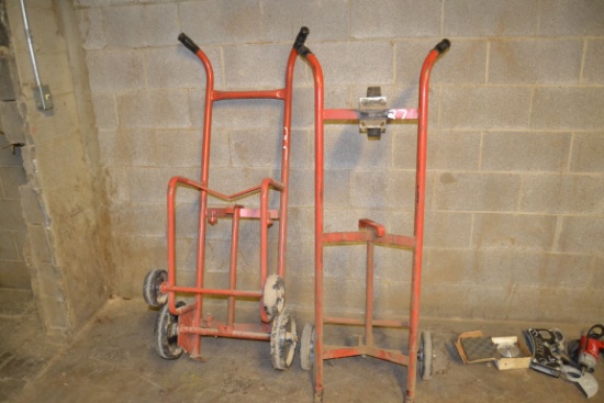 (2) BARRELL DOLLIES