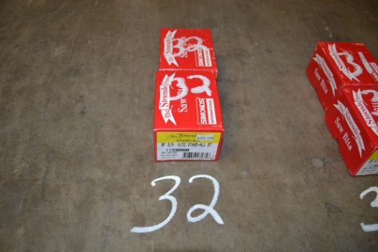 (2) NEW BOXES OF STAND ALL BF 8/9  9/32 SAW TEETH