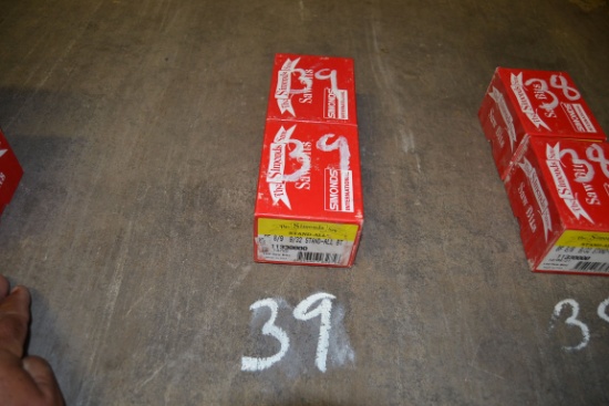 (2) NEW BOXES OF STAND ALL BF 8/9  9/32 SAW TEETH