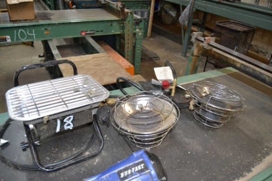 (3) PROPANE HEATERS