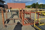 (3) STEEL RACKS