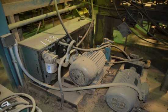 (1) 20HP & (1) 15HP HYDRAULIC PUMP SYSTEM