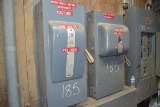 (2) 400 AMP DISC.