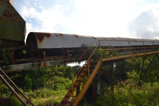 36"X200' CONCAVE BELT CONVEYOR