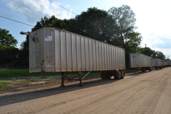 2010 PEERLESS 42' ALUM OPEN TOP TRAILER