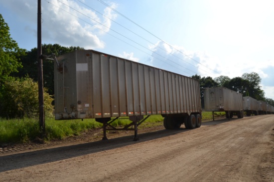2002 PEERLESS 42' ALUM OPEN TOP TRAILER