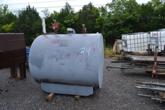 APPROX 250 GALLON OIL TANK
