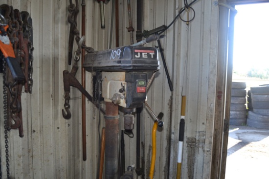 JET PEDESTAL TYPE DRILL PRESS