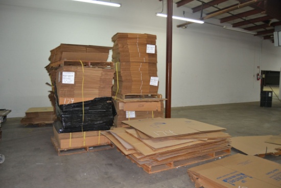 LOT OF PACKING BOXES