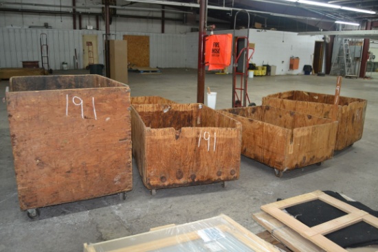 (6) MATERIAL CARTS