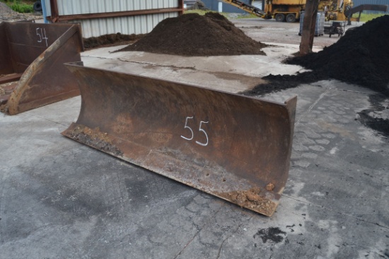 SLIP ON GRADER BLADE ATTACHMENT FOR FRONT END