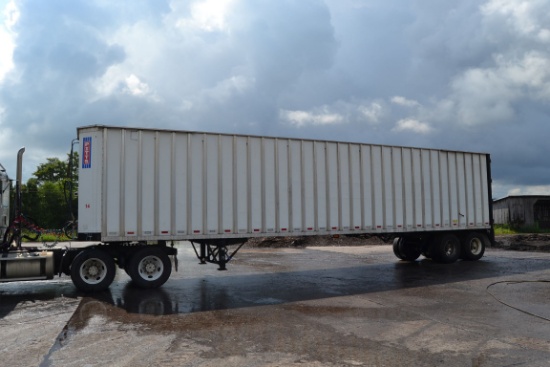 2018 PITTS 45' ALUM WALKING FLOOR TRAILER W/ TARP
