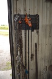 LOT OF CHAIN HOISTS