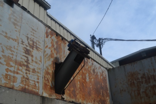 14"X20' INCLINE AUGER TYPE CONVEYOR W/ DRIVE