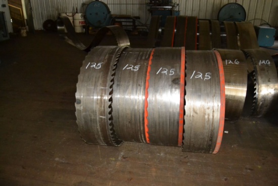 (9) SAWS FOR CORLEY 7' BAND HEAD RIG