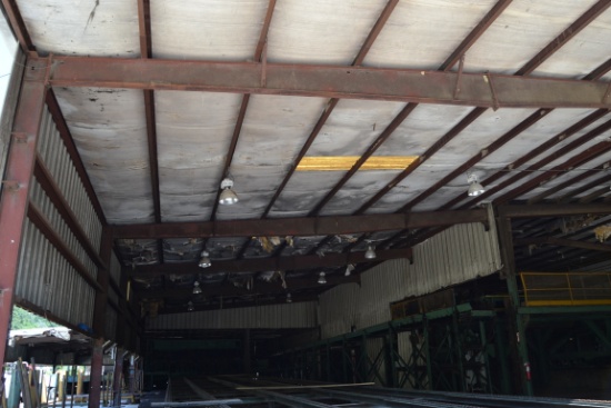 MAIN SAWMILL BUILDING 90'X162' W/12'X84' PARTS ROOM ADDITION W/ 45' X200' ADDITION TRIMMER AREA W/26