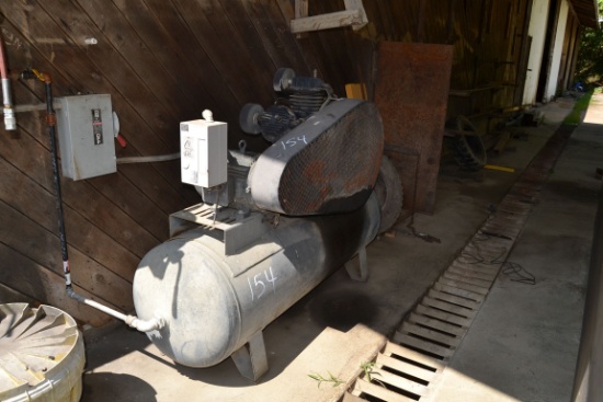 10HP 3 PHASE TANK MOUNTED AIR COMPRESSOR