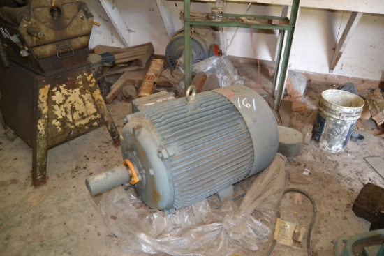 REBUILT 125HP  230-460 VOLT 7985 RPM MOTOR