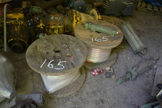 (3) ROLLS OF NEW CABLE FOR CARRIAGE DRIVE