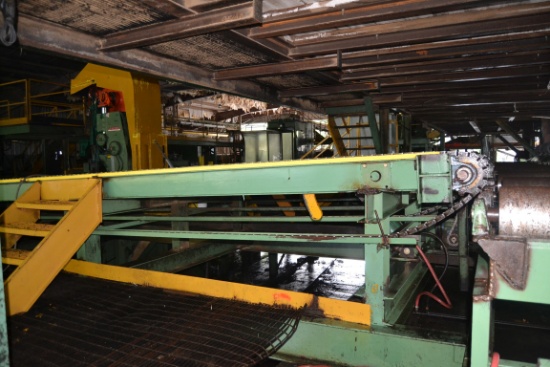 CORLEY 24' 4 STRAND TRANSFER DECK W/ #78 CHAIN W/ 4' 4 STRAND TIMPLE SYSTEM W/ DRIVE W/ CANT STOPS