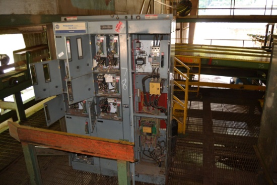 ALLEN BRADLEY MCC PANEL FOR RESAW SYSTEM W/ 1-150HP SOFTYPE STARTER W/ 2-SIZE 2 STARTER W/ 2 SIZE 1