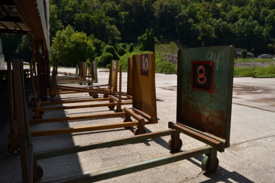 (20) ALL STEEL LUMBER CARTS 1 X MONEY