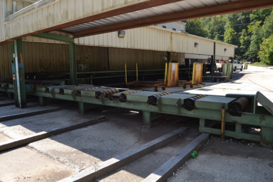 CORLEY 30"X42' SPIRAL ROLLCASE W/ 2 STOP GATES W/ DRIVE