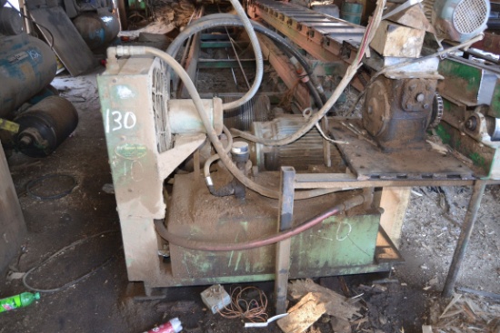 50HP END OF TRACK HYDRAULIC CARRIAGE DRIVE W/ CONTROLS