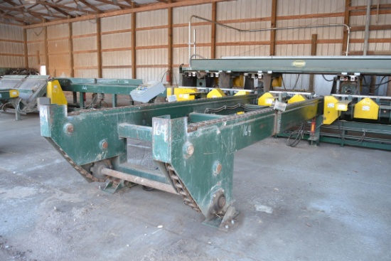 PENDU 19' HEAVY DUTY 2 STRAND OUTFEED DECK W/ HYDRUALIC DRIVE