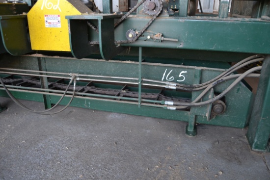 PENDU 22" X 22' CHAIN TYPE WASTE CONVEYOR W/ HYDRAULIC DRIVE