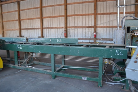 PENDU 24"X30' INFEED ROLLCASE W/ TURNER & POSITIONER W/ HYDRUALIC DRIVE