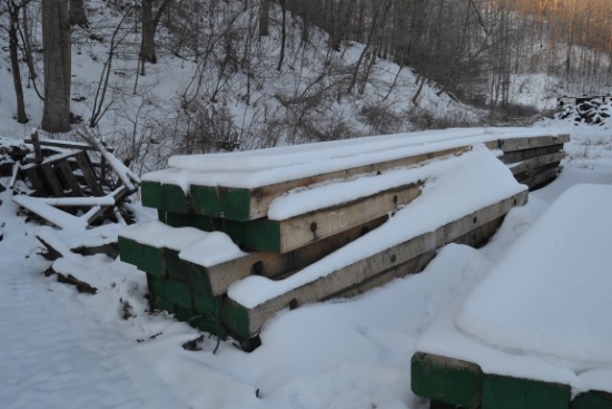 (17) NEW & USEDE LOGGING MATS
