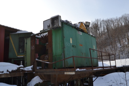 1994 NICHOLSON SIZE 27" MODEL A5ALH RING DEBARKER W/ POWERED FEED ROLLS NOT MOTOR SN.6426
