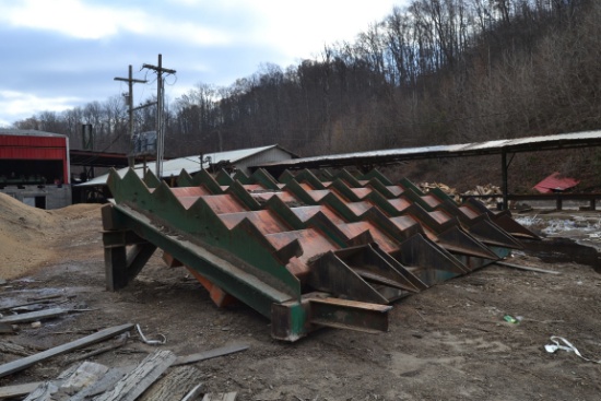 WSM 12'X18" STEP FEEDER W/ HYDRAULIC DRIVE NOT INSTALLED