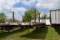 2007 MANAC 48' ALUM SPREAD AXLE FLATBED TRAILER W/ ARI RIDW W/ REMOVABLE LOG BUNKS VIN#5MC2226287P00