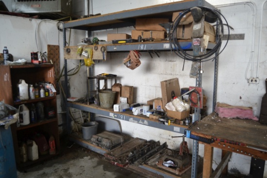 STEEL SHELF & CONTENT